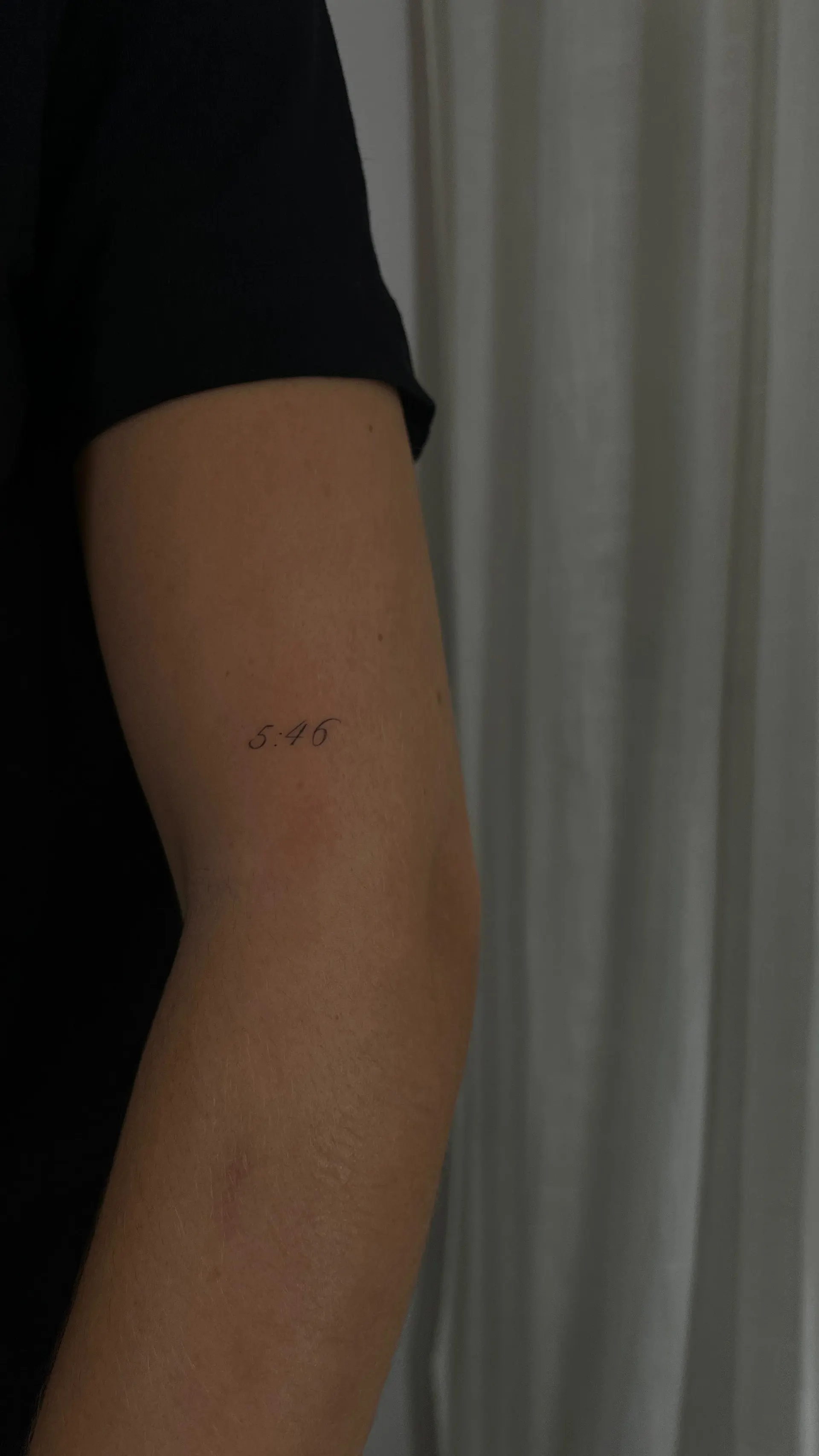 546 Nummer Minimal Lettering Arm